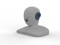 Desktop simulation head, regular version