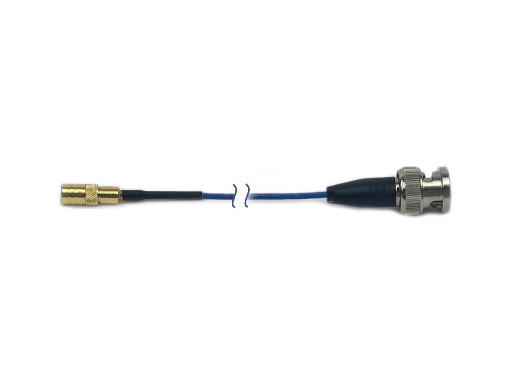 SMB jack to BNC plug low noise cable 102D