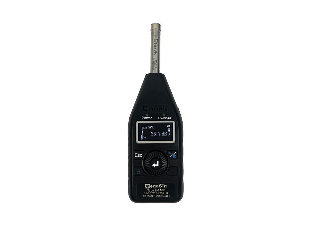 Handheld sound level meter