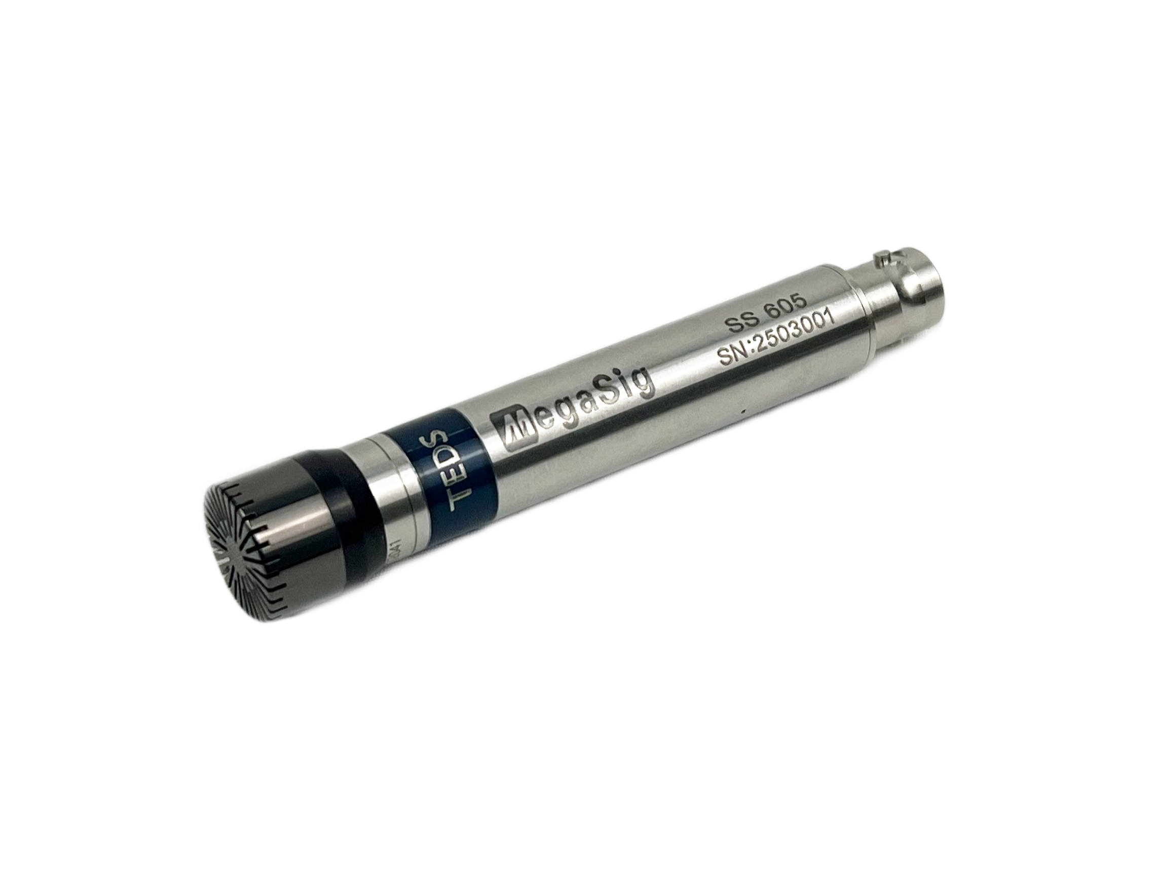 Special microphone kit with TEDS for harsh working conditions